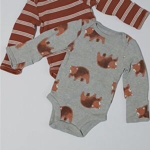 2 piece Carters NB Onesies